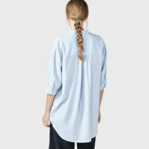 Klitmøller Collective Klitmoeller Collective Oline Shirt light blue^Dame Overdele