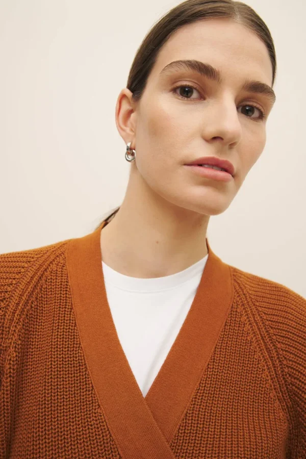 Kowtow Composure Cardigan Copper^Dame Overdele