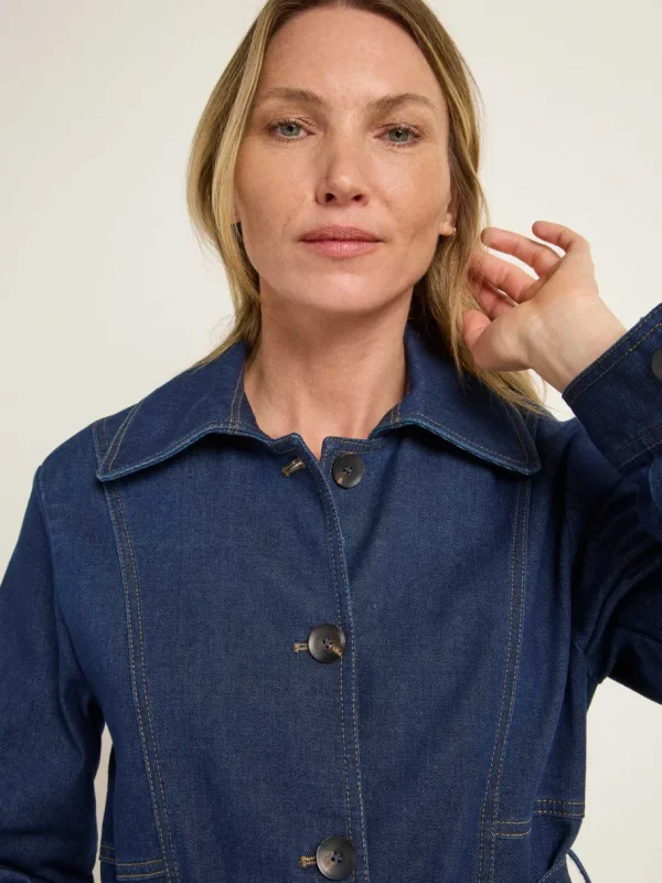 Lanius Jeans Coat^Dame Overtøj