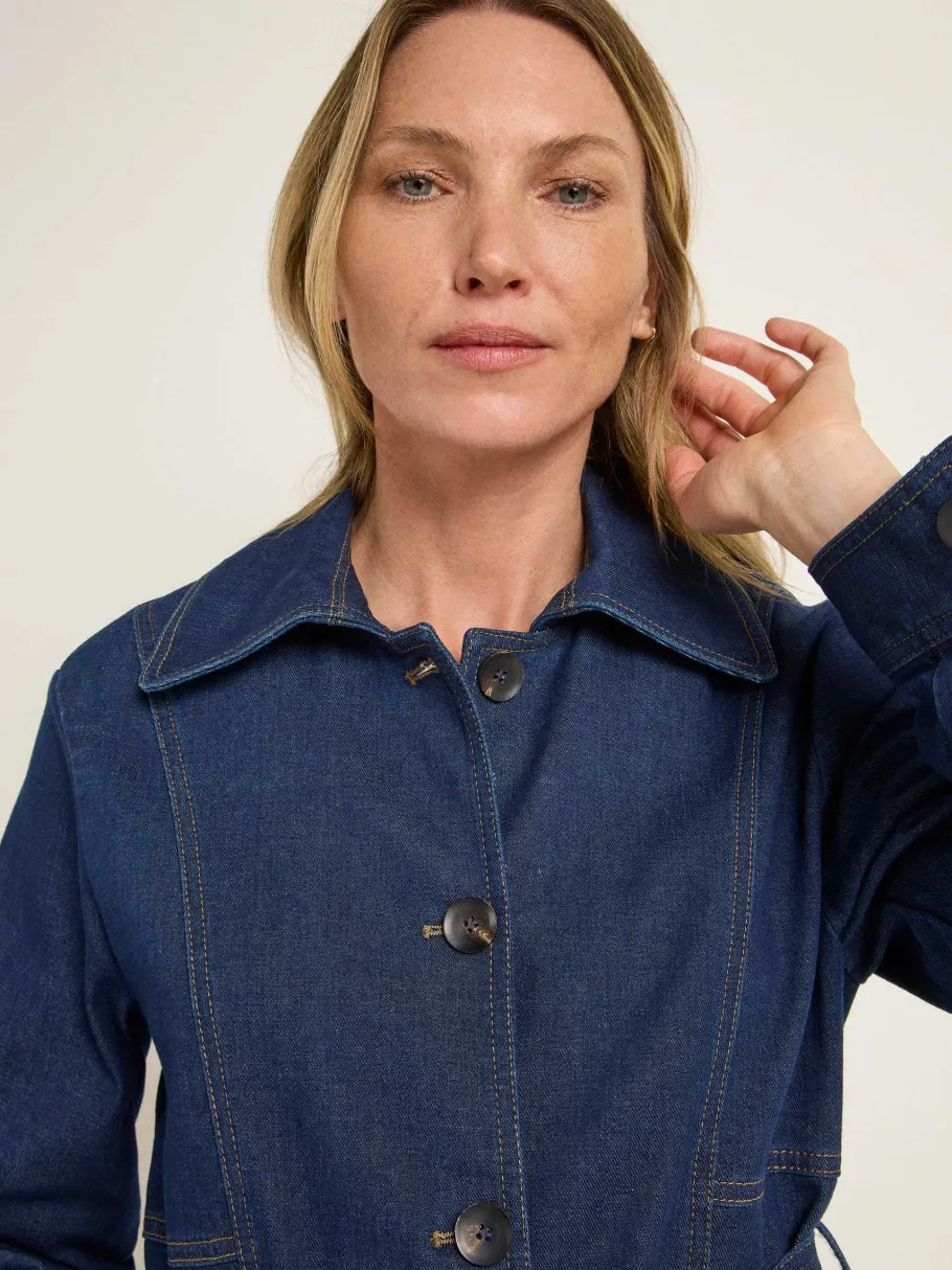 lanius_jeans_coat_3.webp Lanius Jeans Coat^Dame Overtøj