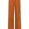 Lanius Pants with Belt GOTS Almond^Dame Underdele