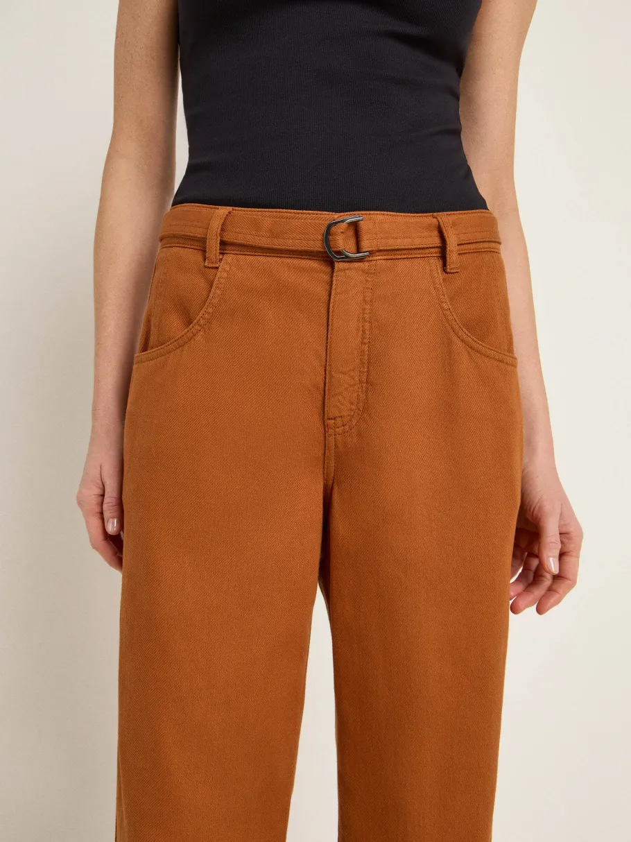 lanius_pants_with_belt_go_3.webp Lanius Pants with Belt GOTS Almond^Dame Underdele