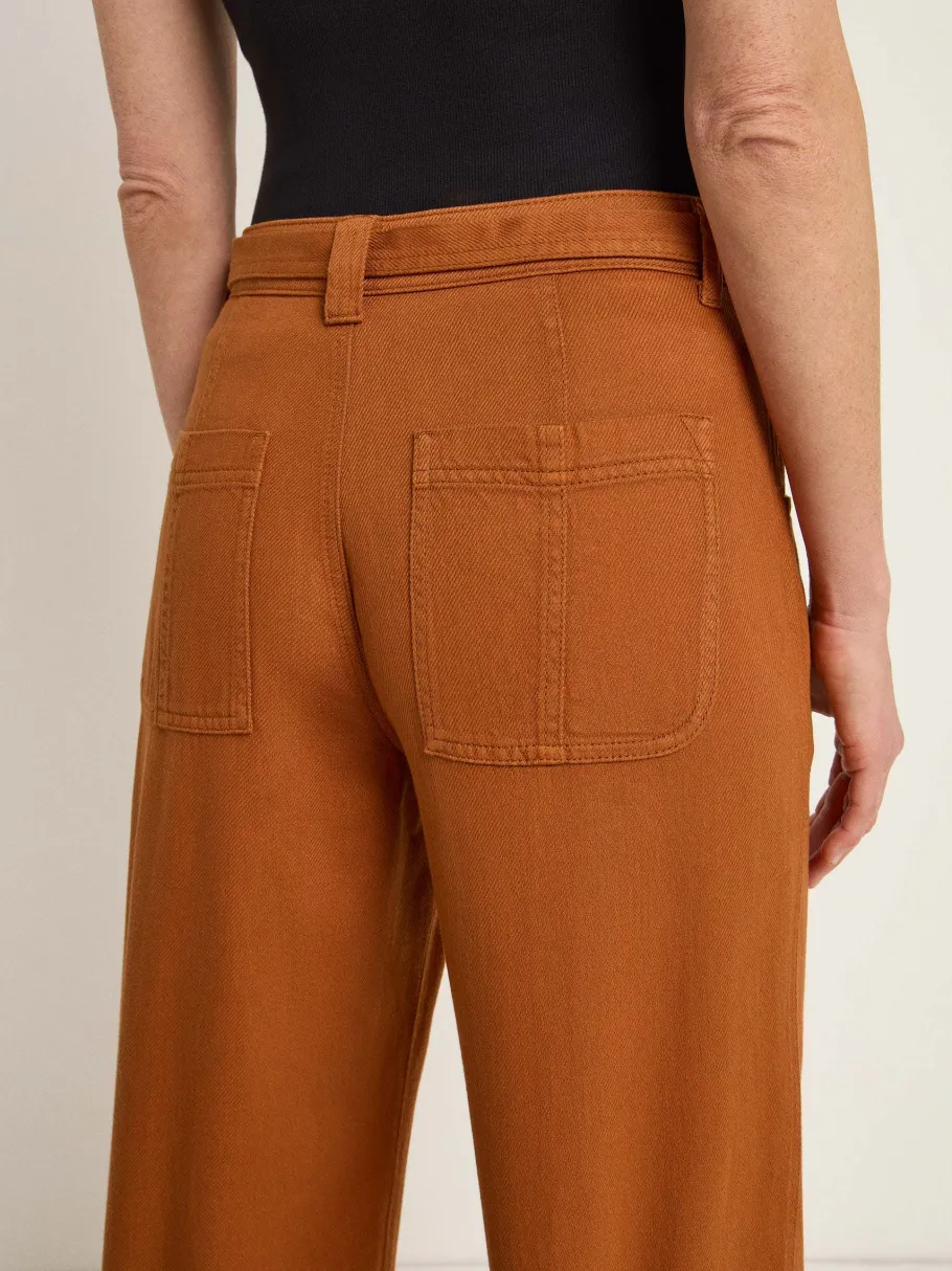 lanius_pants_with_belt_go_4.webp Lanius Pants with Belt GOTS Almond^Dame Underdele
