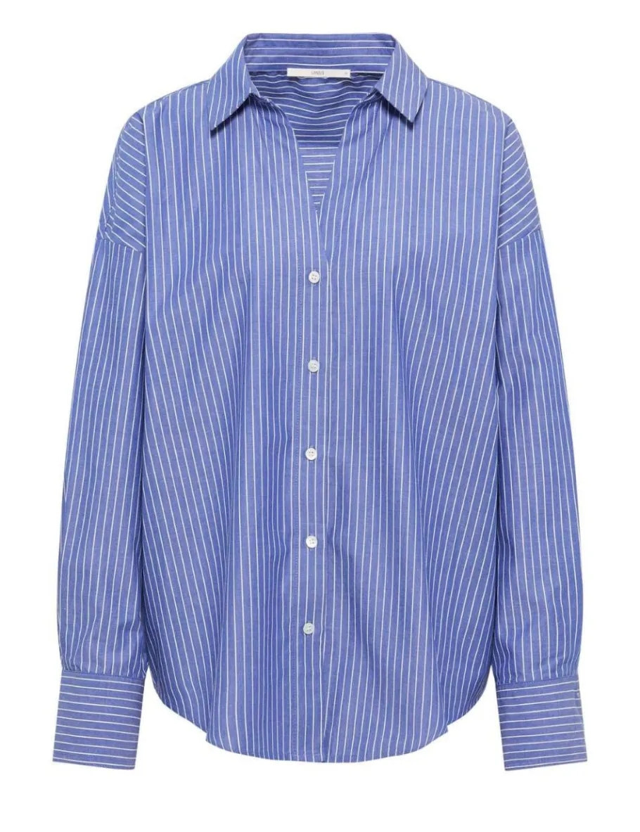 lanius_striped_shirt_0.webp Lanius Striped shirt^Dame Overdele