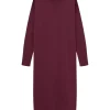 Maska Kaya knitted dress in lambswool - Bourdeaux^Dame Kjoler Og Jumpsuits