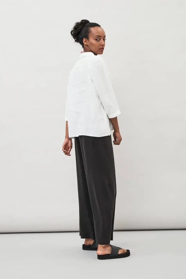Maska Thea Flowy Tencel Pants - Black^Dame Underdele