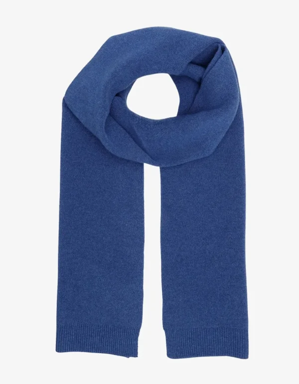 Colorful Standard Merino wool scarf - Royal blue^Dame Tørklæder