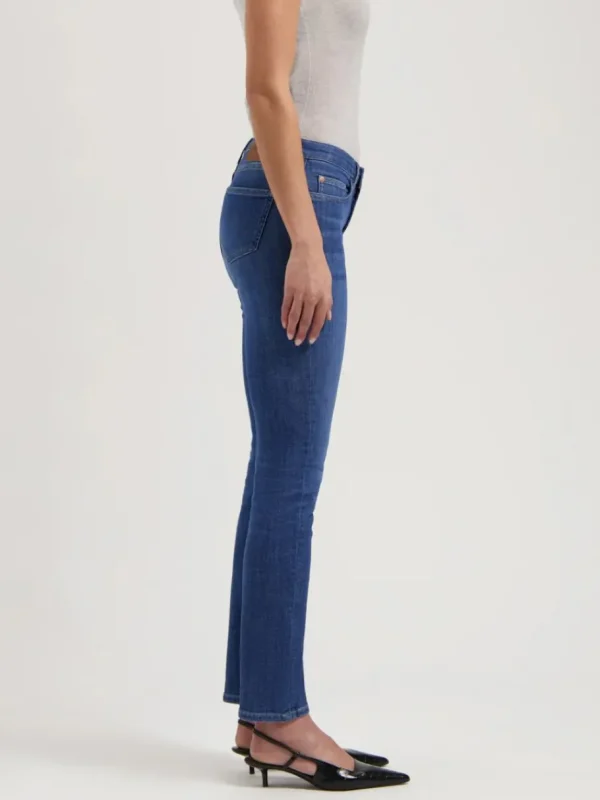 Mud Jeans Faye Low Slim - Stone Indigo^Dame Underdele
