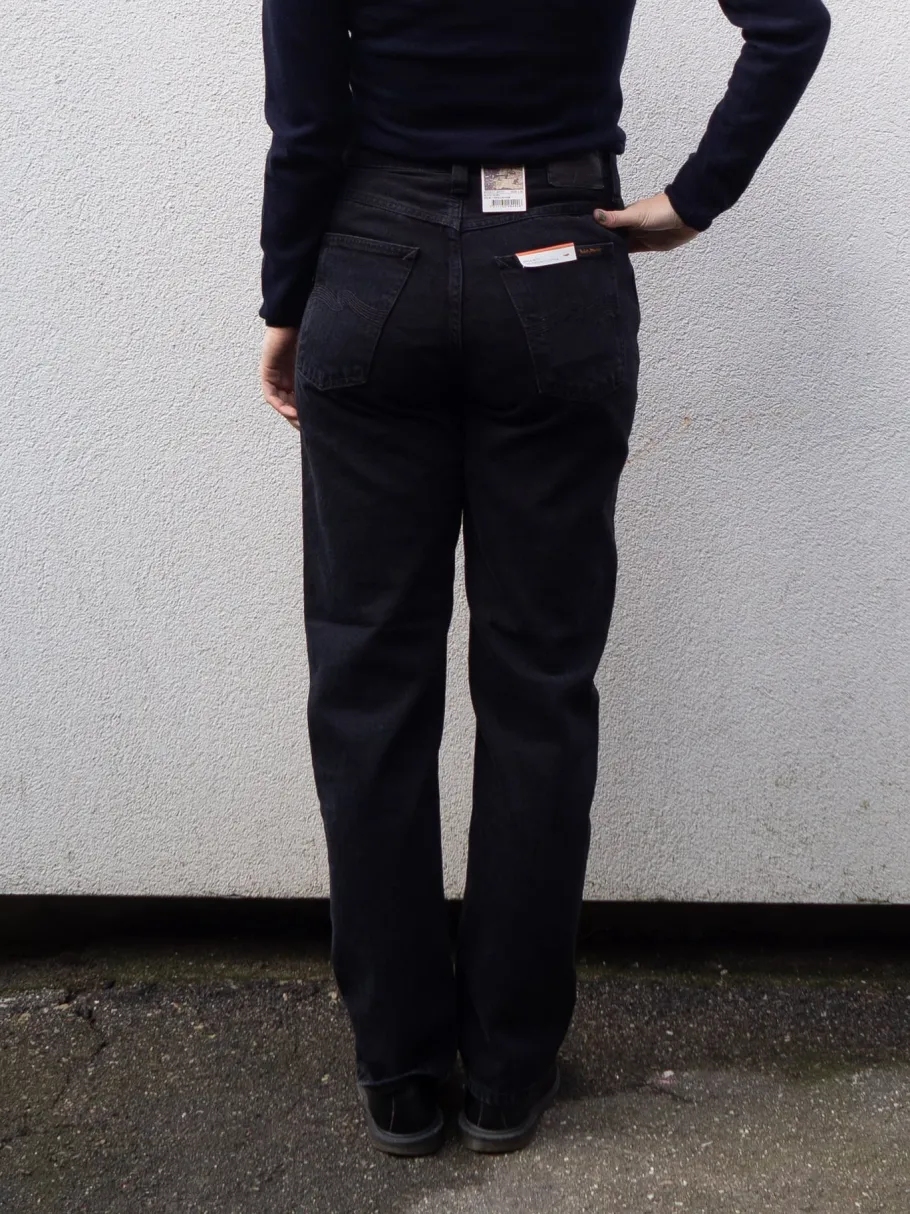 nudie_jeans__breezy_britt_1.webp Nudie Jeans - Breezy Britt - Black Worn^Dame Underdele