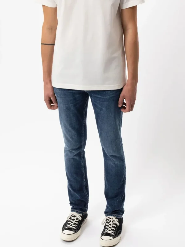 Nudie Jeans - Grim Tim - Indigo Myth^Dame Underdele