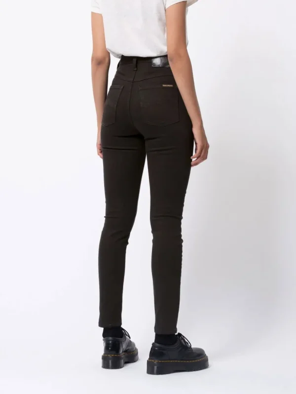 Nudie Jeans - High top tilde - Everblack^Dame Underdele