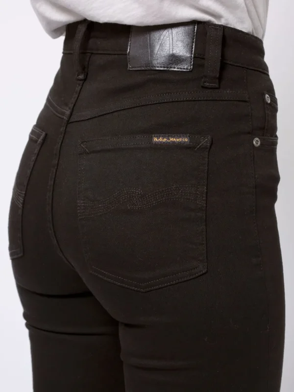 Nudie Jeans - High top tilde - Everblack^Dame Underdele