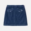 Nudie Jeans Elvy Western Denim Skirt Blue^Dame Underdele