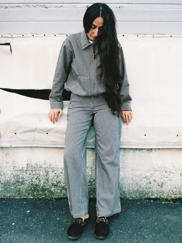 Nudie Jeans Inez Striped Pants^Dame Underdele
