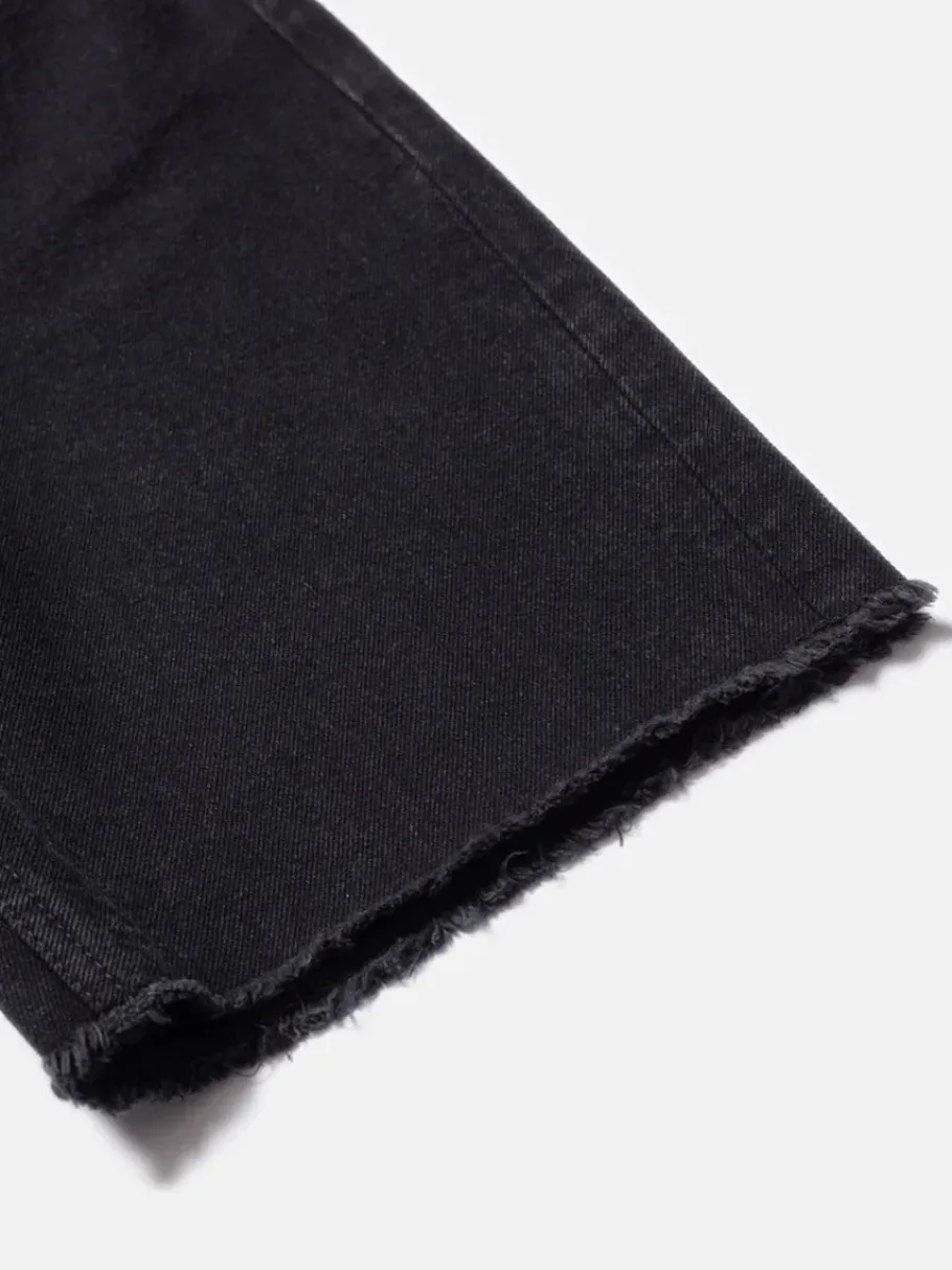 nudie_jeans_maud_shorts_s_7.webp Nudie Jeans Maud Shorts sort - økologiske denimshorts^Dame Underdele