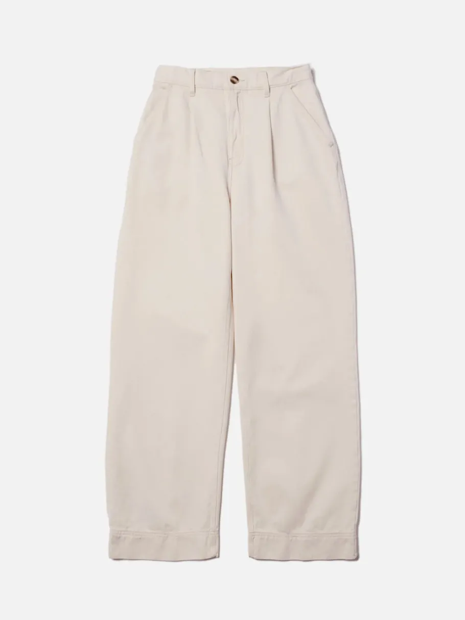 nudie_jeans_suki_workwear_0.webp Nudie Jeans Suki Workwear Sailor Pants Ecru^Dame Underdele
