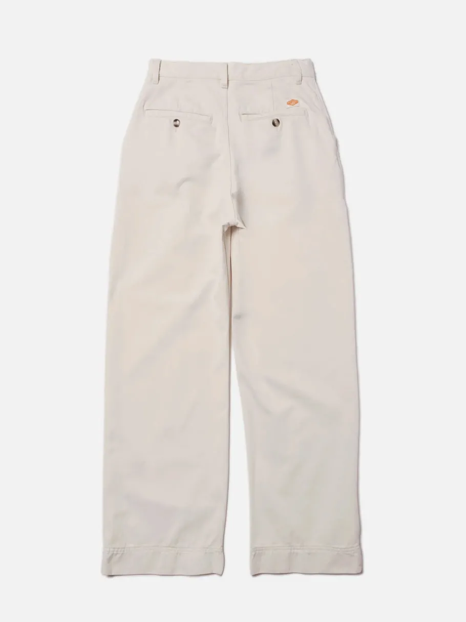 nudie_jeans_suki_workwear_1.webp Nudie Jeans Suki Workwear Sailor Pants Ecru^Dame Underdele