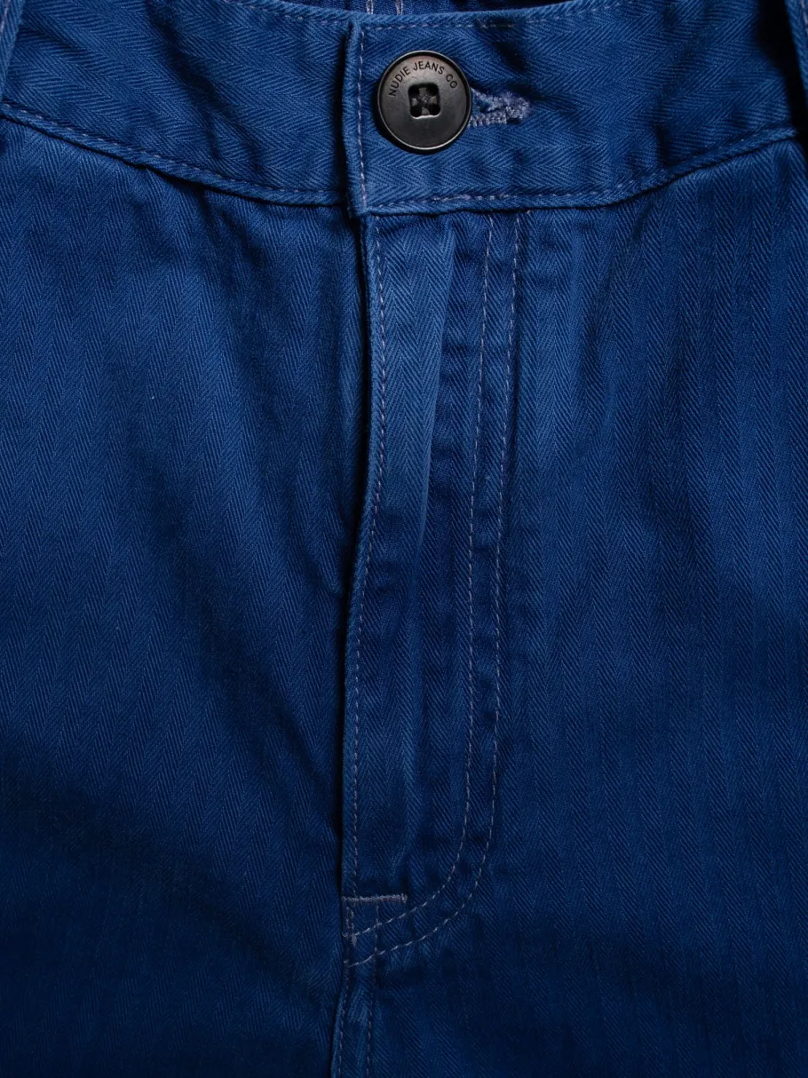 nudie_jeans_wendy_herring_4.webp Nudie Jeans Wendy Herringbone Pants Blue^Dame Underdele