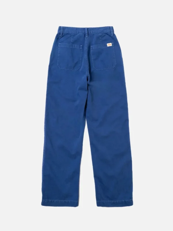 Nudie Jeans Wendy Herringbone Pants Blue^Dame Underdele