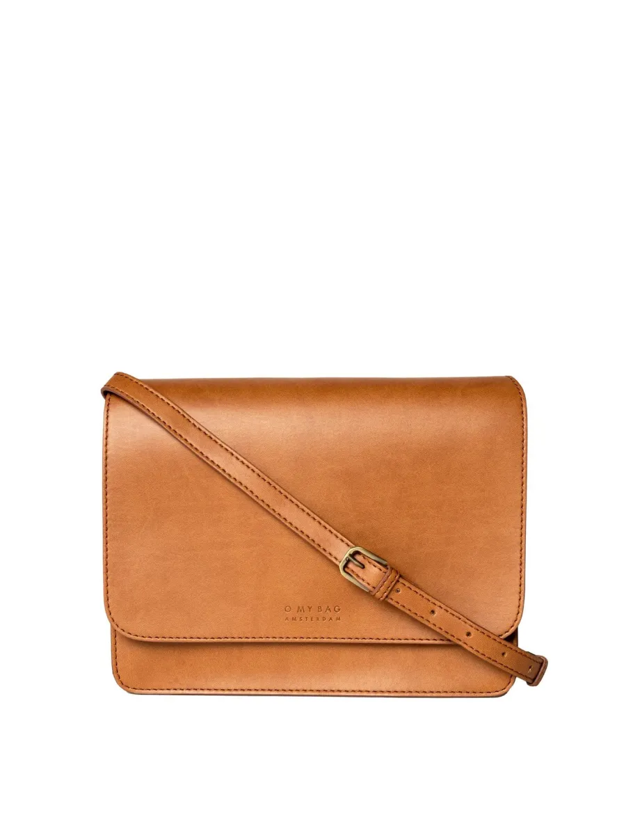 o_my_bag_audrey_cognac_ap_2.webp O My Bag Audrey Cognac Apple Leather^Dame Tasker Og Punge