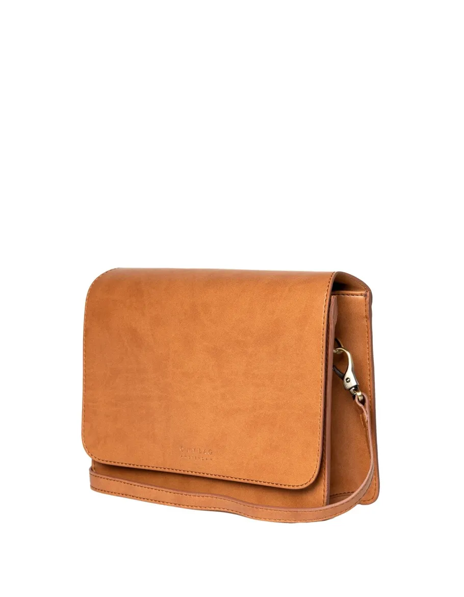 o_my_bag_audrey_cognac_ap_9.webp O My Bag Audrey Cognac Apple Leather^Dame Tasker Og Punge