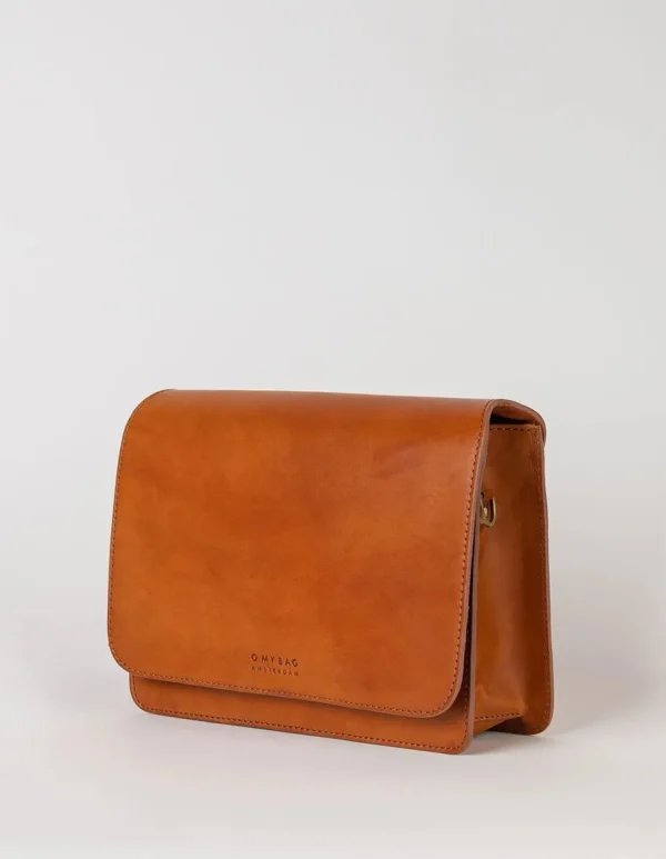 O My Bag Audrey Cognac Lædertaske^Dame Tasker Og Punge