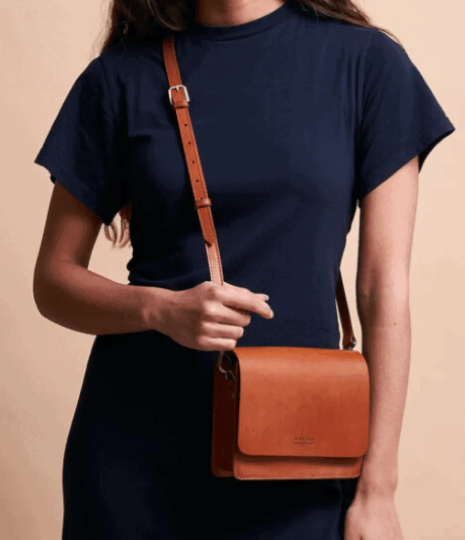 o_my_bag_audrey_cognac_ld_6.webp O My Bag Audrey Cognac Lædertaske^Dame Tasker Og Punge