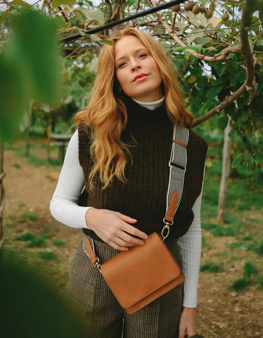 o_my_bag_audrey_mini_cogn_1-1.webp O My Bag Audrey Mini Cognac Vegan^Dame Tasker Og Punge