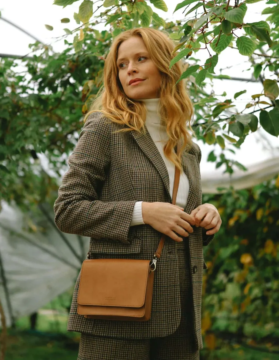 o_my_bag_audrey_mini_cogn_2-1.webp O My Bag Audrey Mini Cognac Vegan^Dame Tasker Og Punge