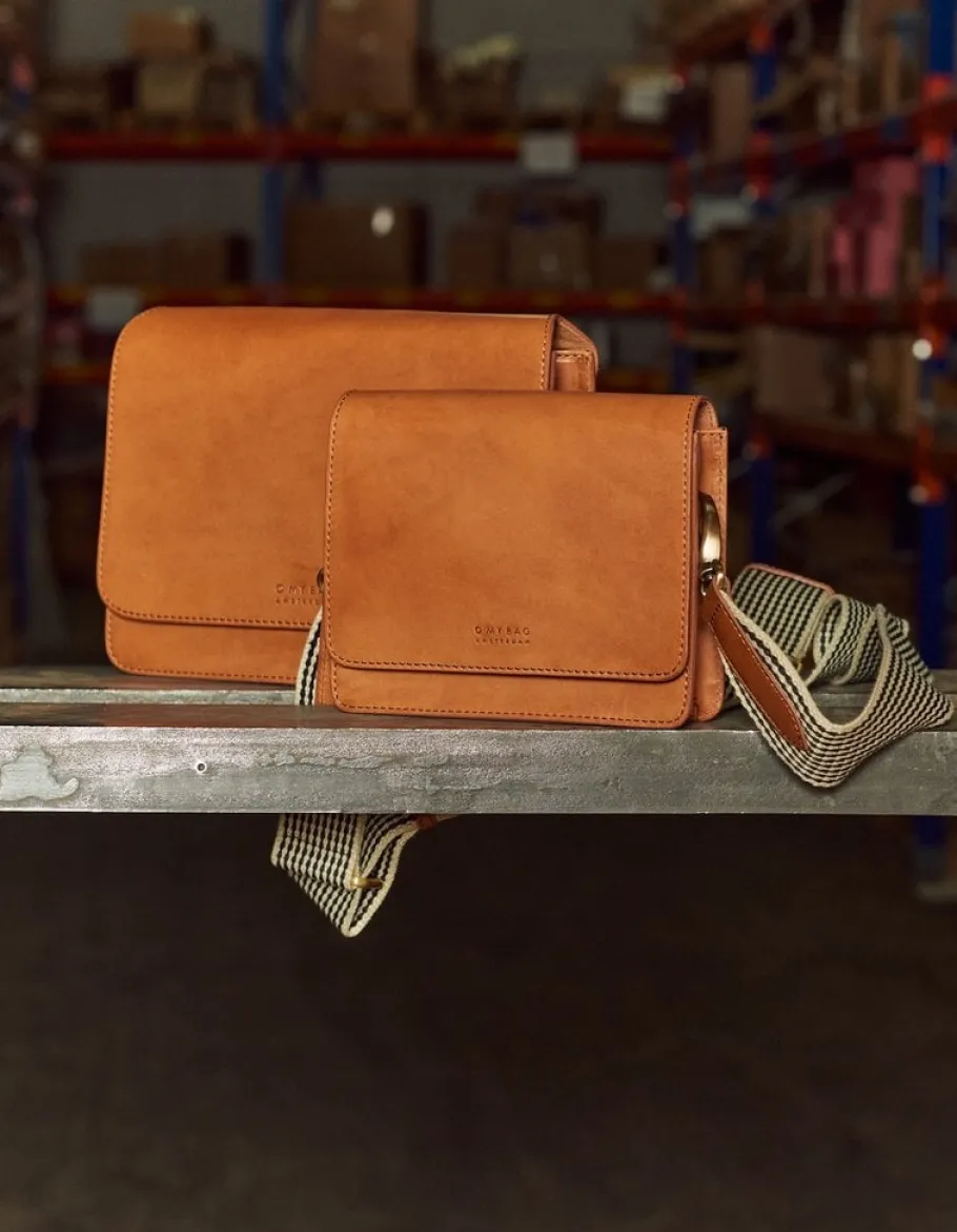 o_my_bag_audrey_mini_cogn_5-1.webp O My Bag Audrey Mini Cognac Vegan^Dame Tasker Og Punge