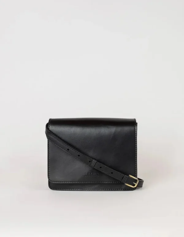 O My Bag Audrey Mini Sort Lædertaske^Dame Tasker Og Punge