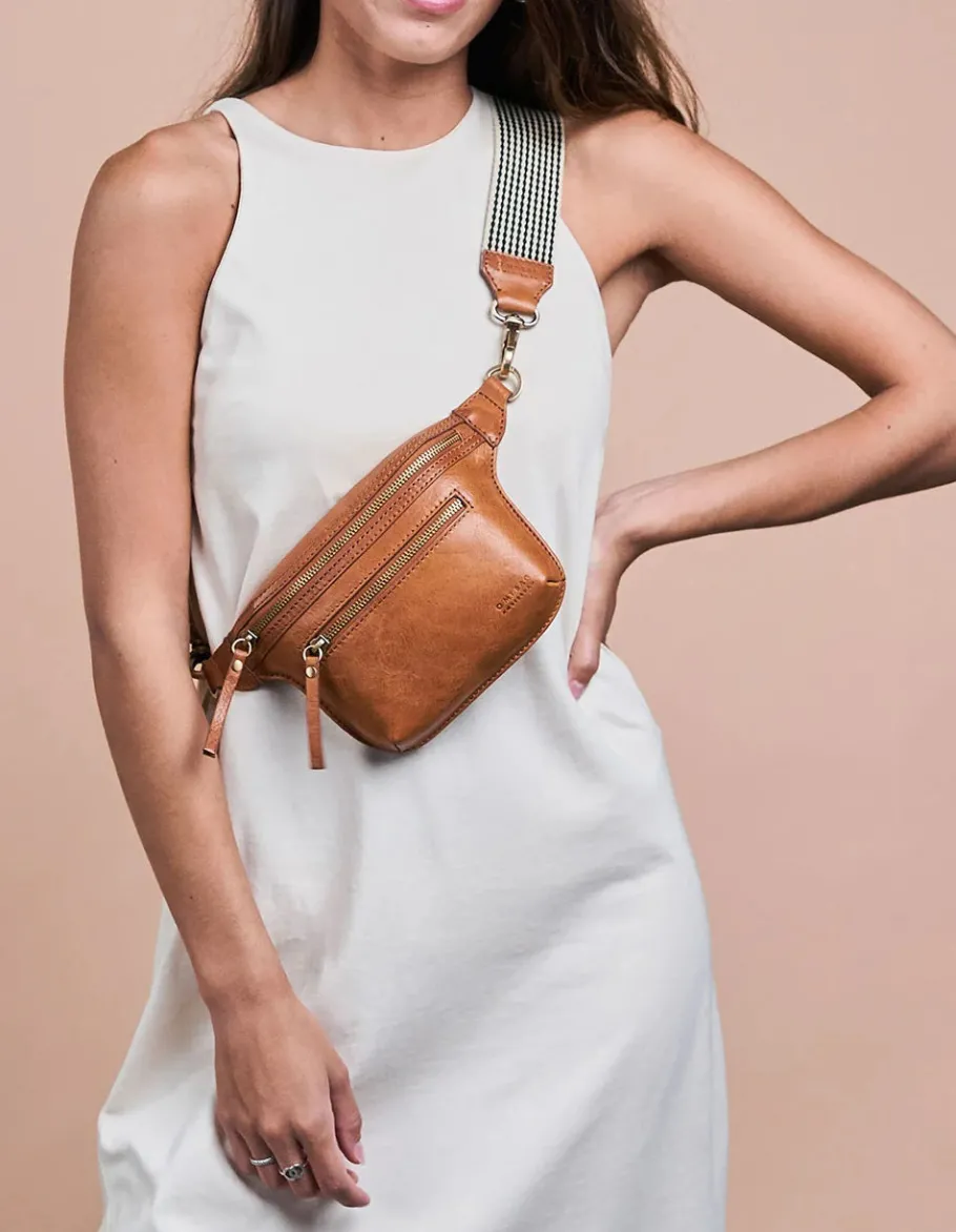 o_my_bag_becks_bum_bag__c_7.webp O My Bag Beck's Bum Bag - Cognac bæltetaske^Dame Tasker Og Punge