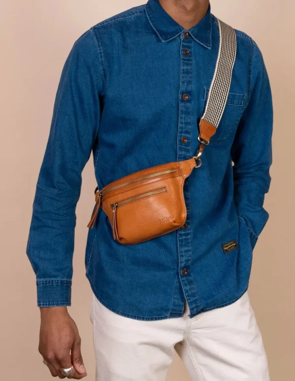 O My Bag Beck's Bum Bag - Cognac bæltetaske^Dame Tasker Og Punge