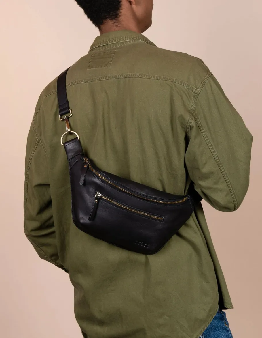 o_my_bag_drew_bum_bag_bla_5.webp O My Bag Drew Bum Bag Black^Dame Tasker Og Punge