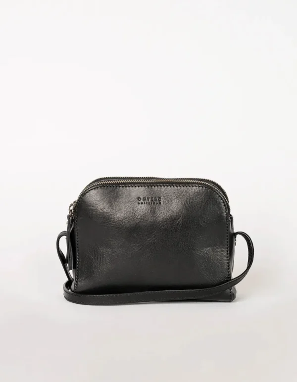 O My Bag Emily Sort Lædertaske^Dame Tasker Og Punge