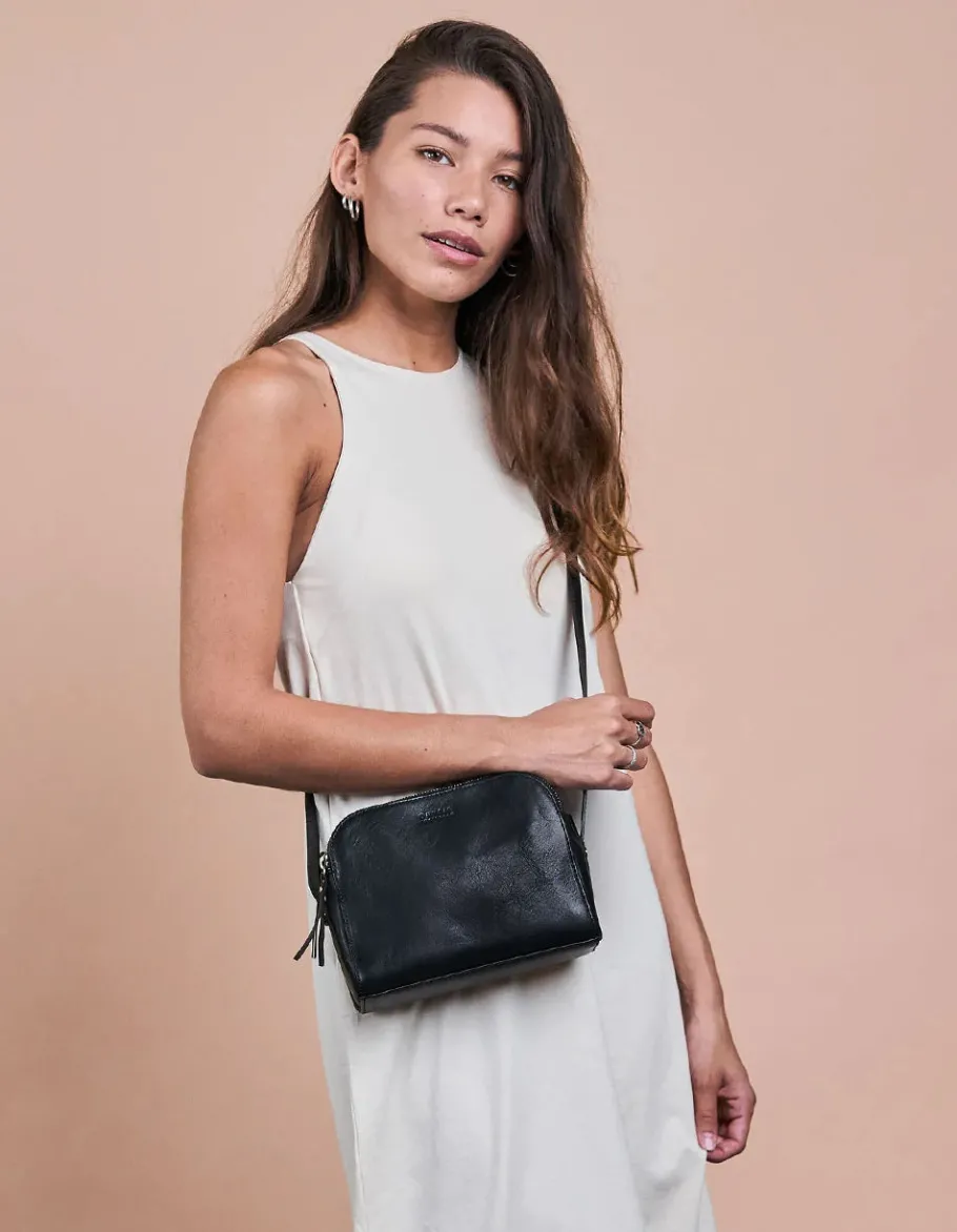 o_my_bag_emily_sort_ldert_5.webp O My Bag Emily Sort Lædertaske^Dame Tasker Og Punge