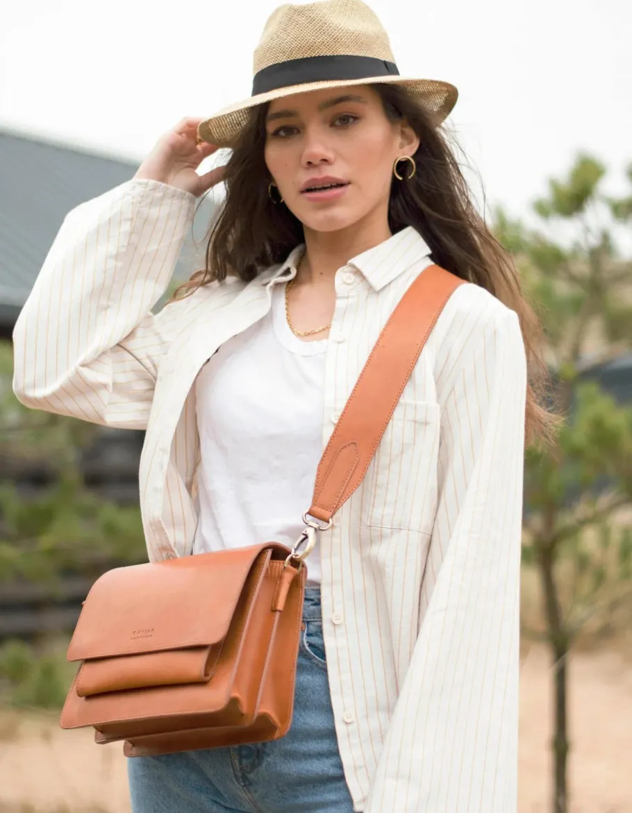 o_my_bag_harper_cognac_ld_9.webp O My Bag Harper Cognac Lædertaske^Dame Tasker Og Punge