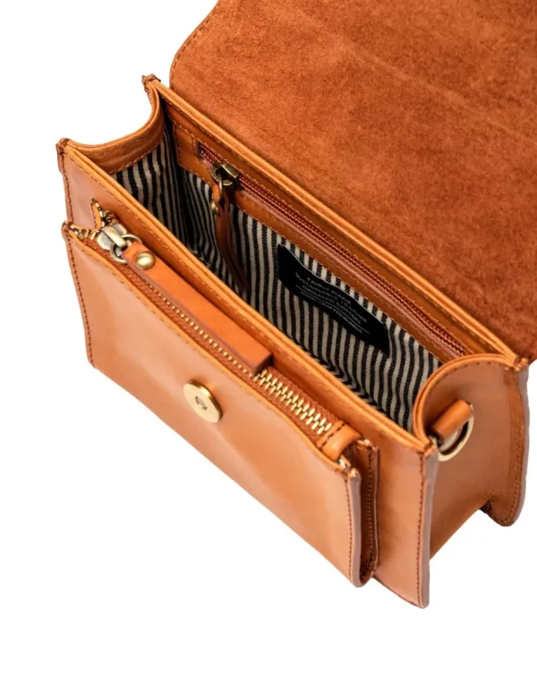 O My Bag Harper Mini Cognac Lædertaske^Dame Tasker Og Punge