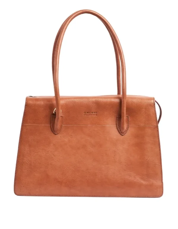 O My Bag Kate - Cognac - Skindtaske^Dame Tasker Og Punge