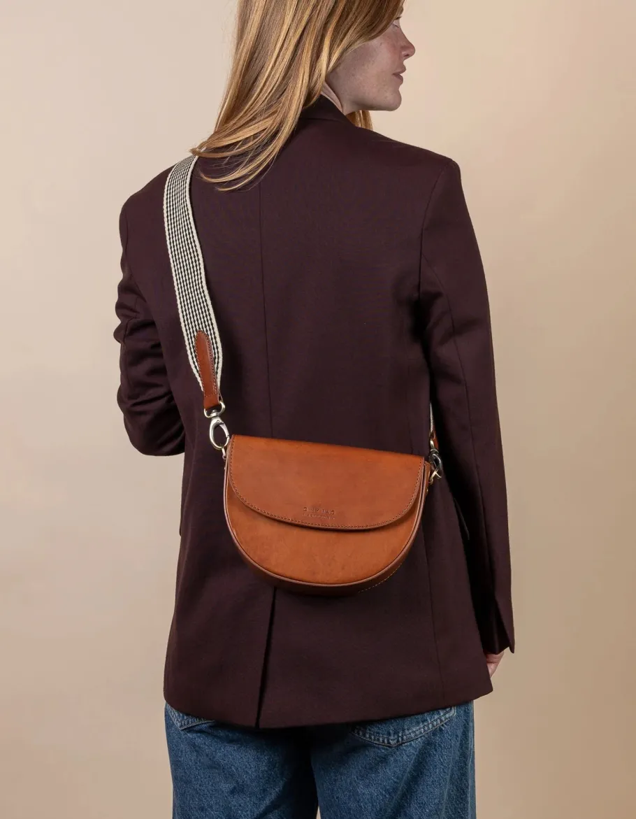 o_my_bag_ldertaske_ava_co_1.webp O My Bag Lædertaske Ava cognac - 2 remme^Dame Tasker Og Punge