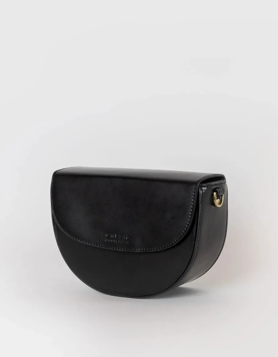 o_my_bag_ldertaske_ava_so_5.webp O My Bag Lædertaske Ava sort - 2 remme^Dame Tasker Og Punge