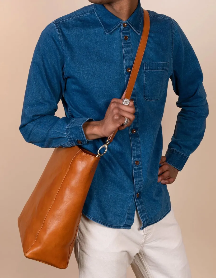o_my_bag_sofia_cognac_lde_6.webp O My Bag Sofia Cognac Lædertaske^Dame Tasker Og Punge