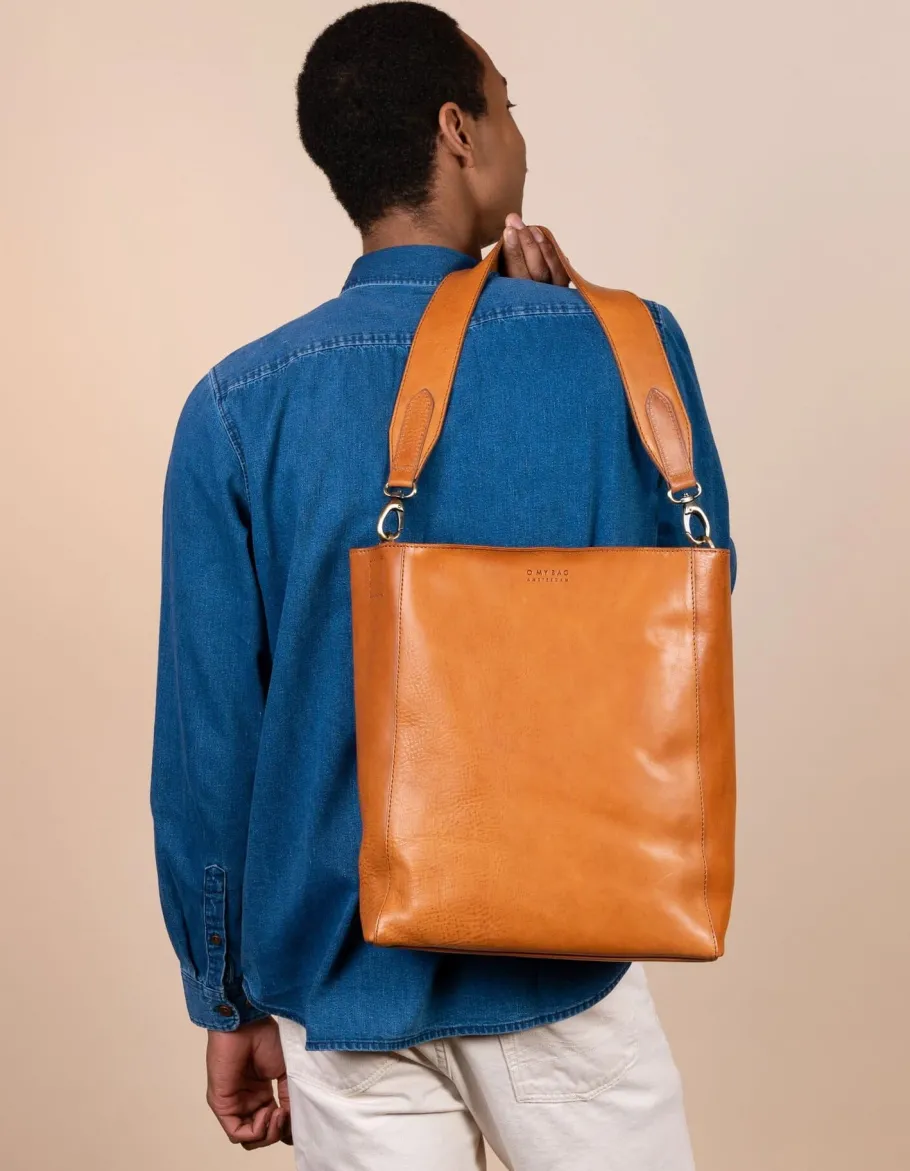 o_my_bag_sofia_cognac_lde_7.webp O My Bag Sofia Cognac Lædertaske^Dame Tasker Og Punge