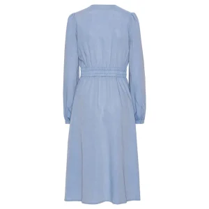 Schulz by Crowd - Kjole i Tencel - Dandy dress light Blue^Dame Kjoler Og Jumpsuits