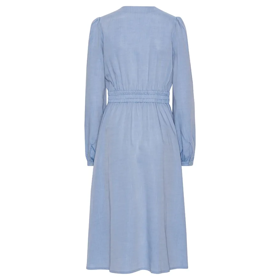 schulz_by_crowd__kjole_i__1-1.webp Schulz by Crowd - Kjole i Tencel - Dandy dress light Blue^Dame Kjoler Og Jumpsuits