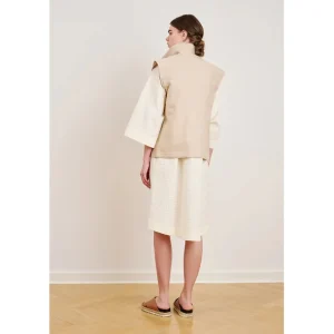 Schulz by Crowd Jussi Vest Beige^Dame Overdele