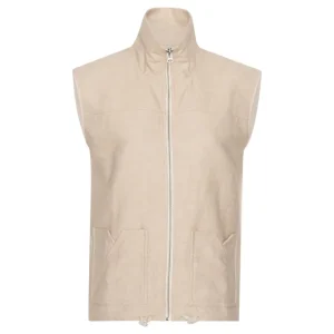 Schulz by Crowd Jussi Vest Beige^Dame Overdele