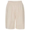 Schulz by Crowd Karla Shorts Tencel Beige^Dame Underdele