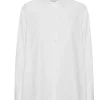 Schulz by Crowd Sanne oversize organic cotton white^Dame Overdele