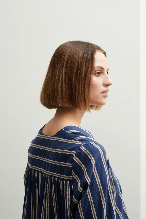 Schulz by Crowd Sessa shirt organic cotton GOTS^Dame Overdele